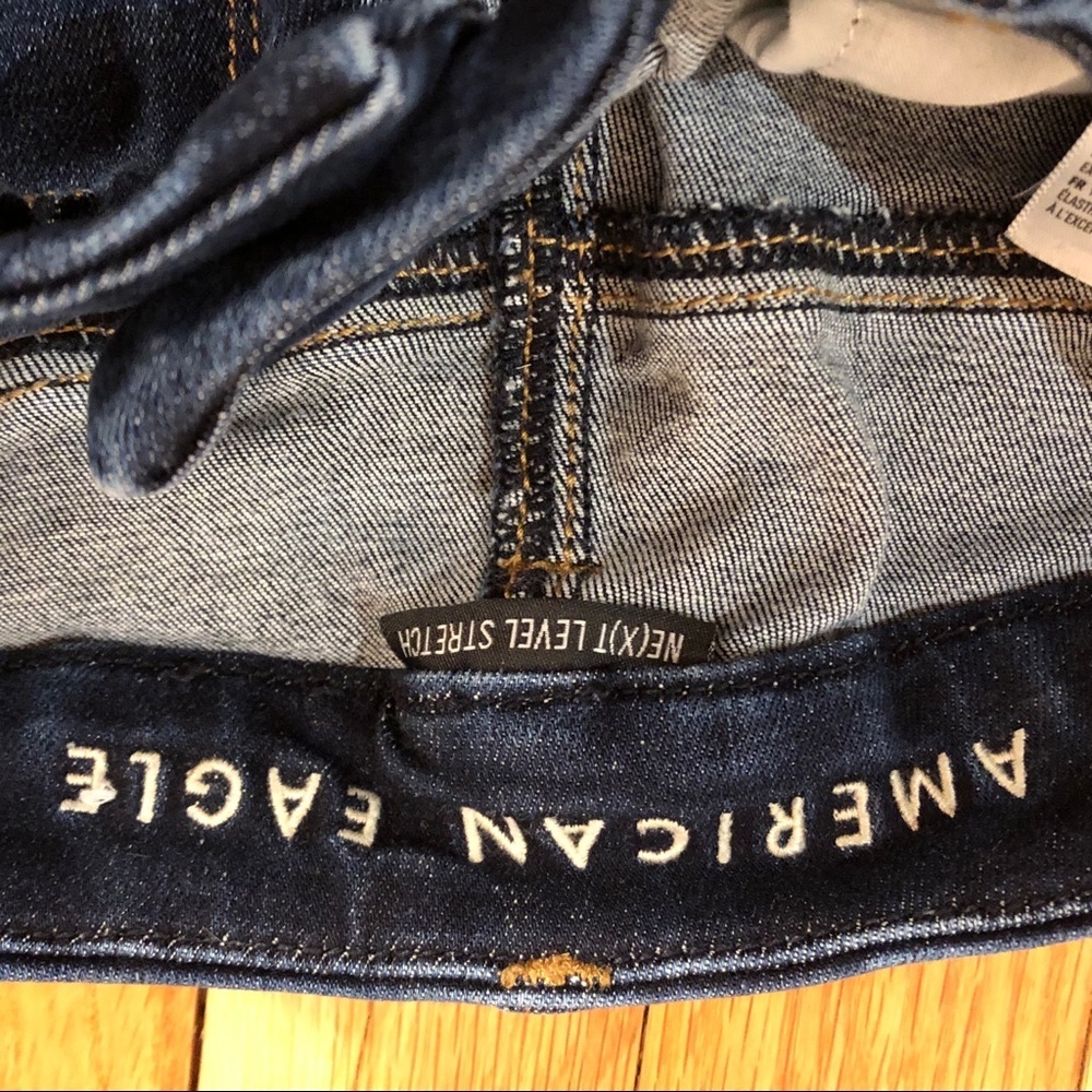 American Eagle High Rise Ripped Jeggings - Picture 6 of 8